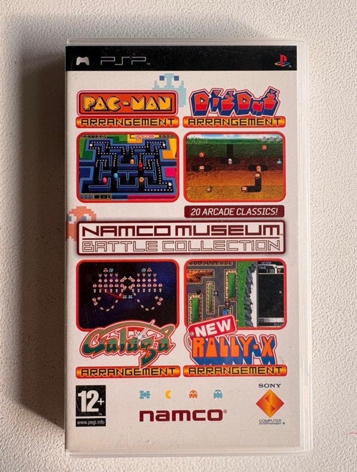 Namco Museum Battle Collection PSP - Compleet, Gebruikt, Overige genres, 1 speler, Ophalen of Verzenden
