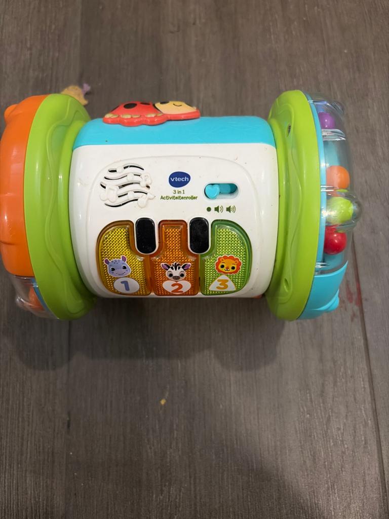 VTech 3-in-1 Activiteitenroller - Muziek & Licht, Kinderen en Baby's, Ophalen of Verzenden, Gebruikt, Overige typen, Met licht