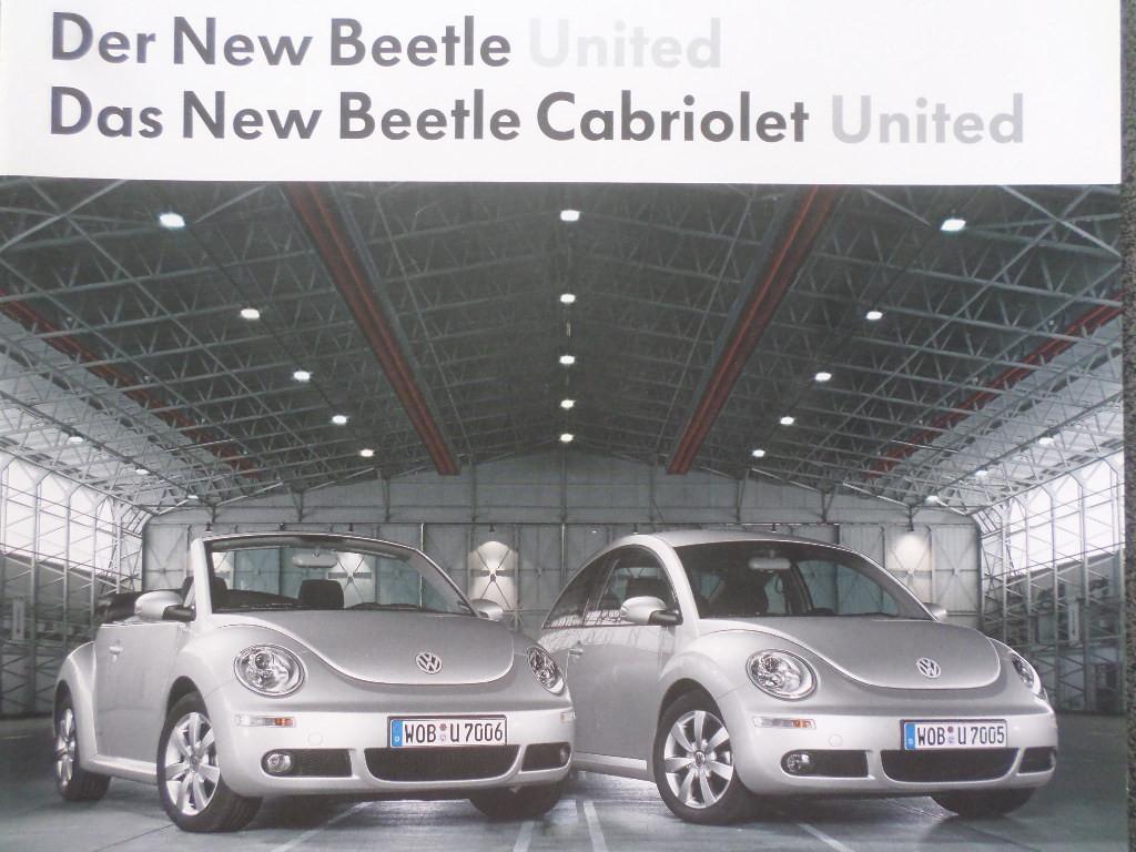 Volkswagen VW Beetle United Brochure, Ophalen of Verzenden, Zo goed als nieuw, Volkswagen