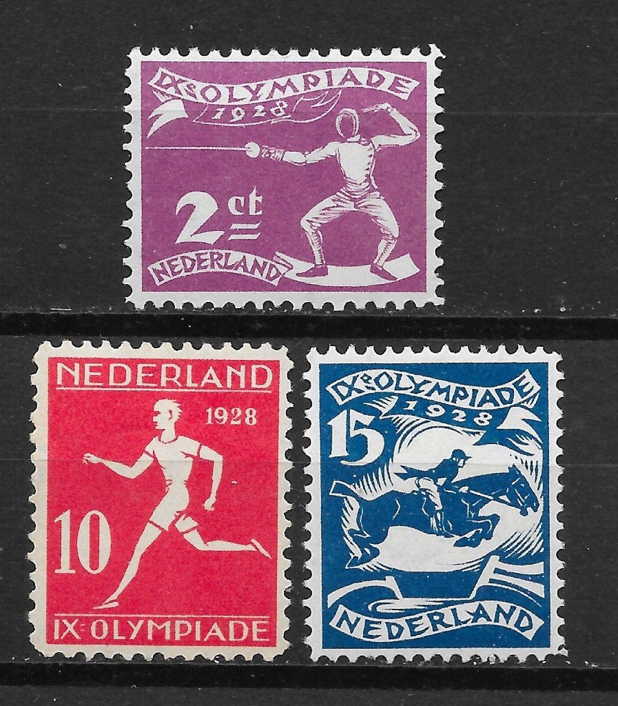 Nvph 213+217+218 postfris cw 67,50, Postzegels en Munten, Postzegels | Nederland, Ophalen of Verzenden