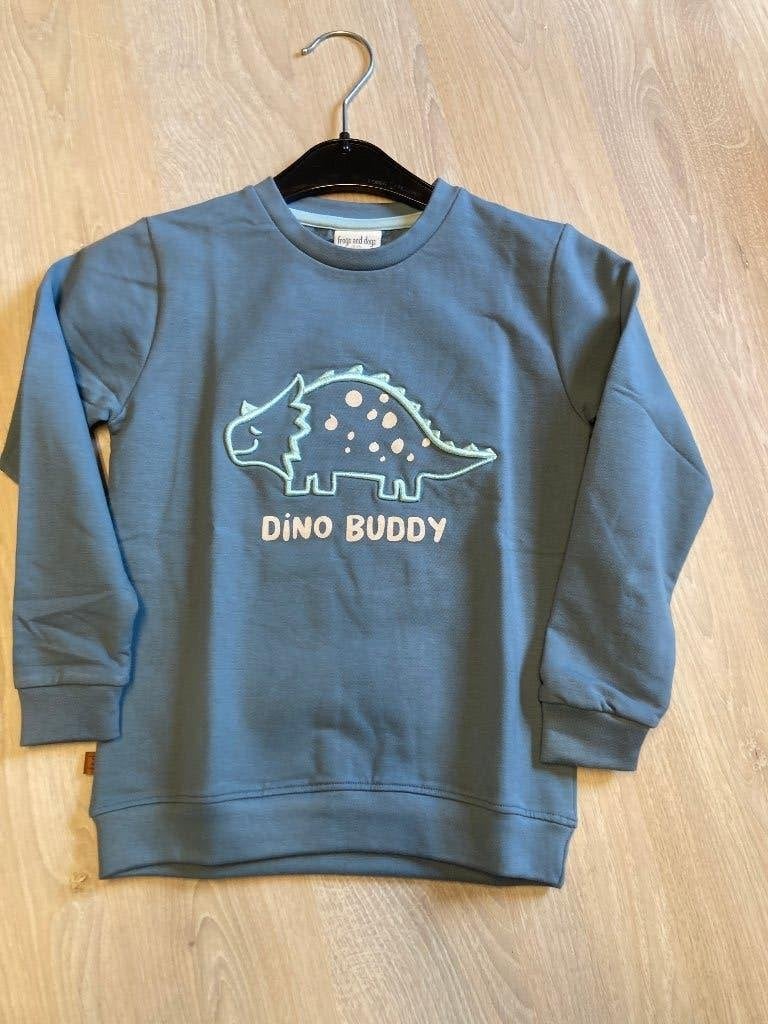FROGS AND DOGS truitje dino nieuw mt 104, Trui of Vest, Nieuw, Ophalen of Verzenden, Frogs and dogs