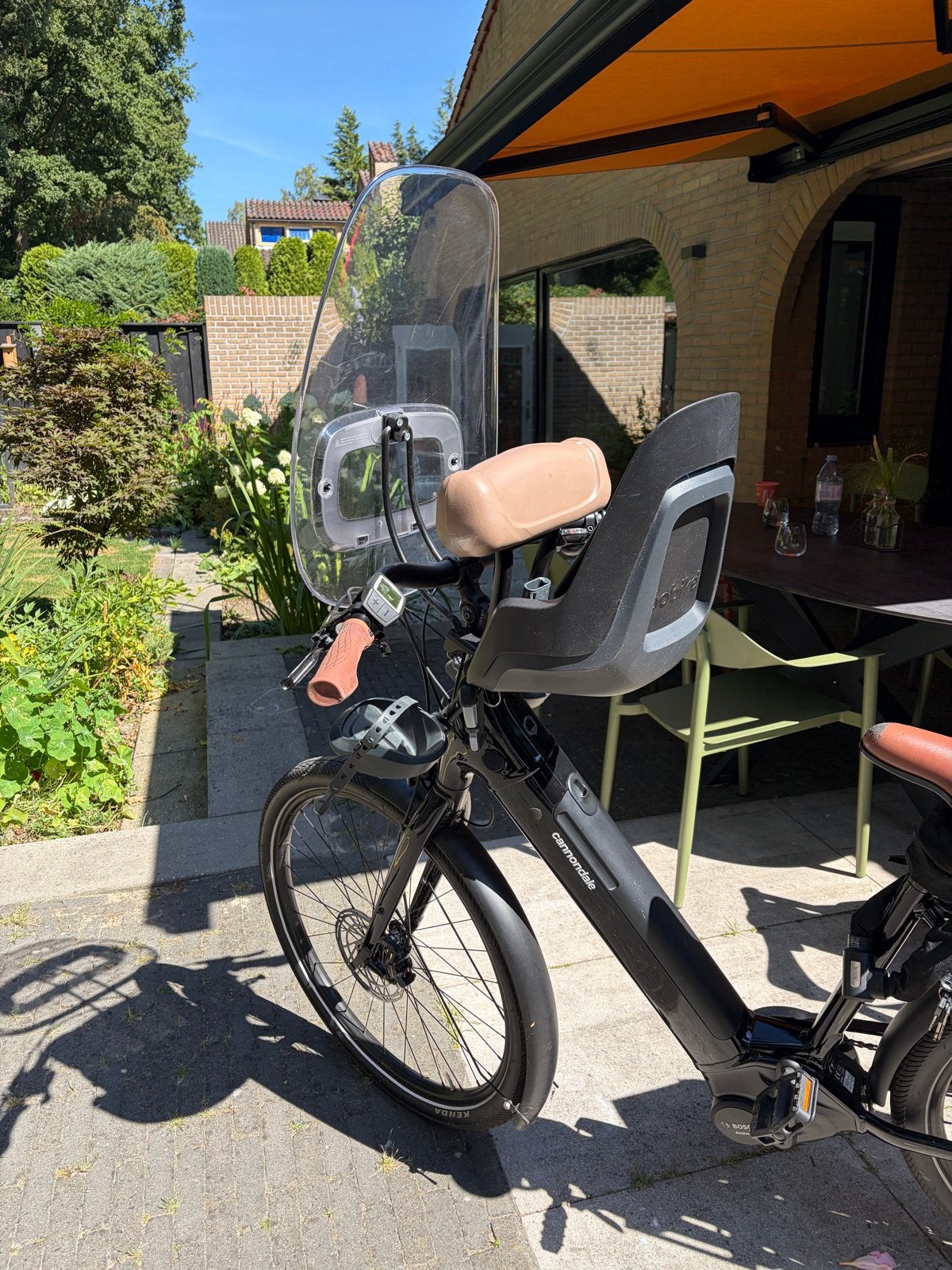 Bobike kinderzitje mini one met windscherm, Ophalen, Voorzitje, 0 t/m 13 kg, Gebruikt