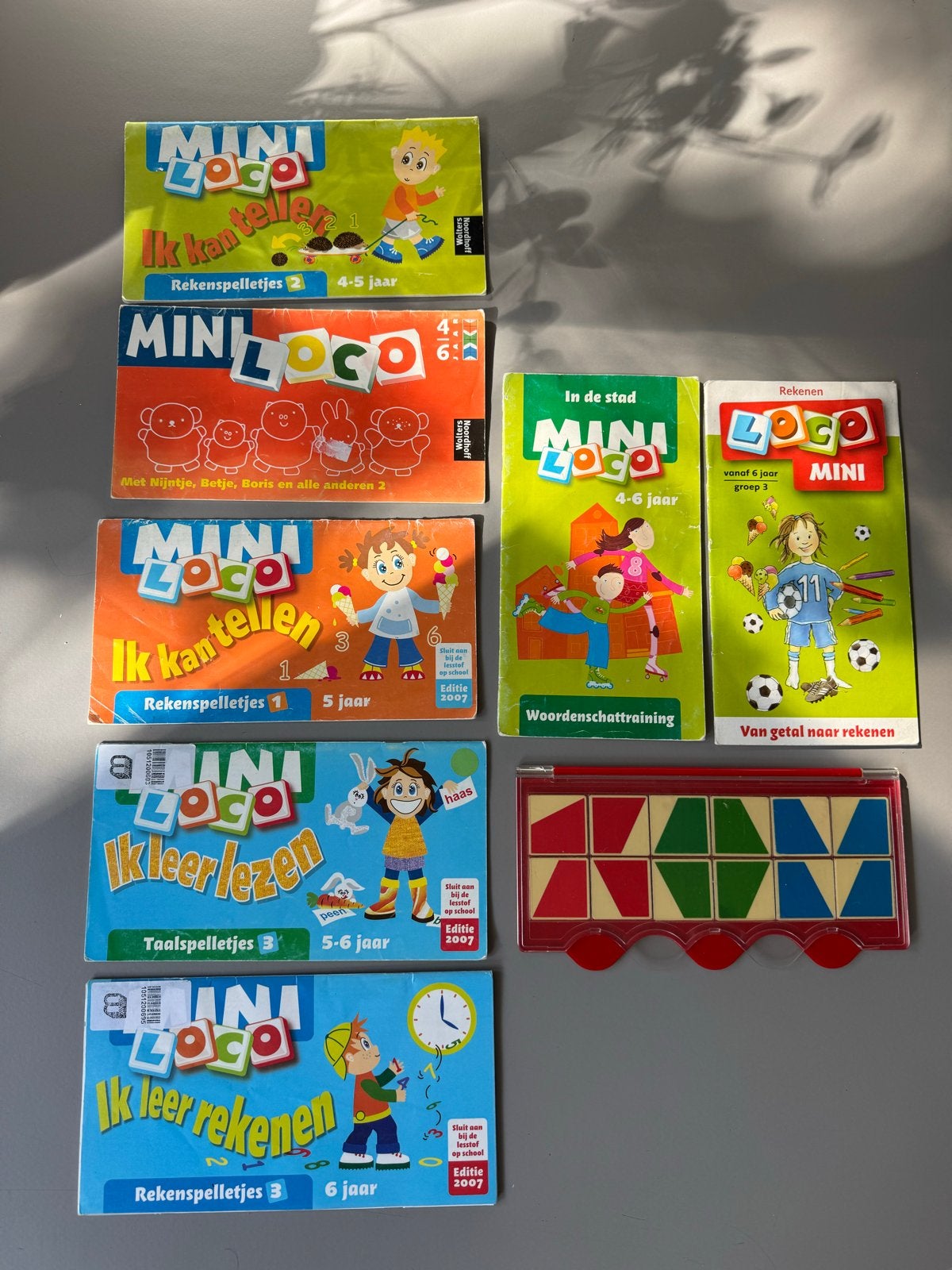 Mini Loco en Loco Mini Spellenpakket (7 stuks), Ophalen of Verzenden, Gebruikt, Rekenen