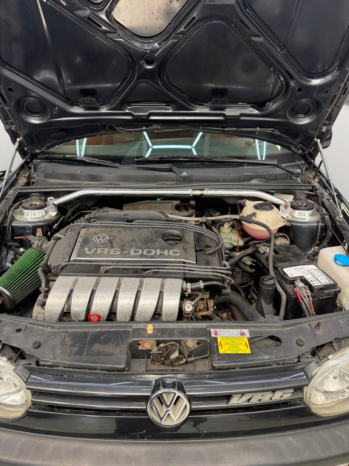 Veerpootbrug Chrome voor Golf 3 VR6 - Carrosserie Verstevigi, Ophalen, Gebruikt, Volkswagen