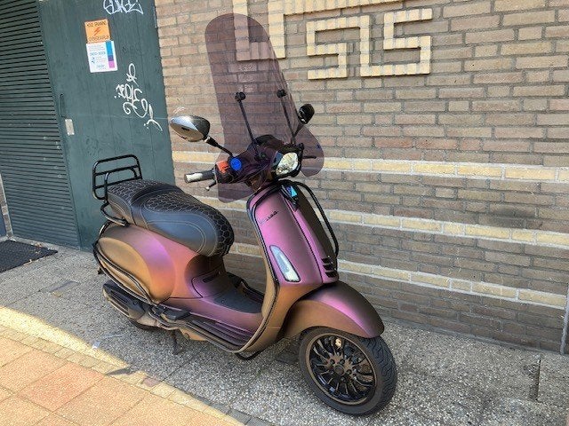 Vespa Sprint 2020 euro4 25 45 mogelijk SPECIAL CUSTOM, Ophalen, Overige modellen, 49 cc, Zo goed als nieuw