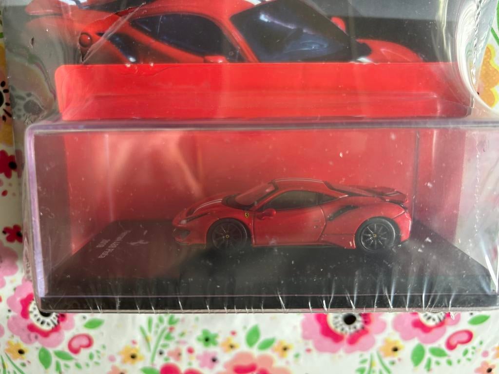 Ferrari 488 Pista (2018) Ferrari GT 1/64 collectie, Ophalen of Verzenden, Nieuw, Auto