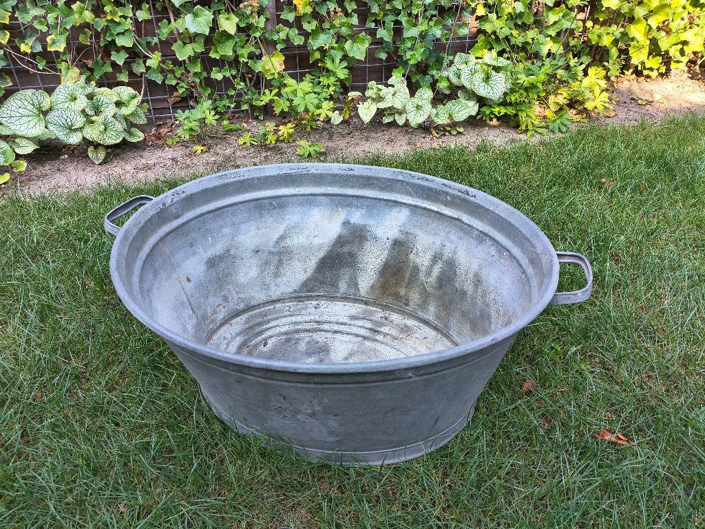 Oude zinken teil, Ophalen