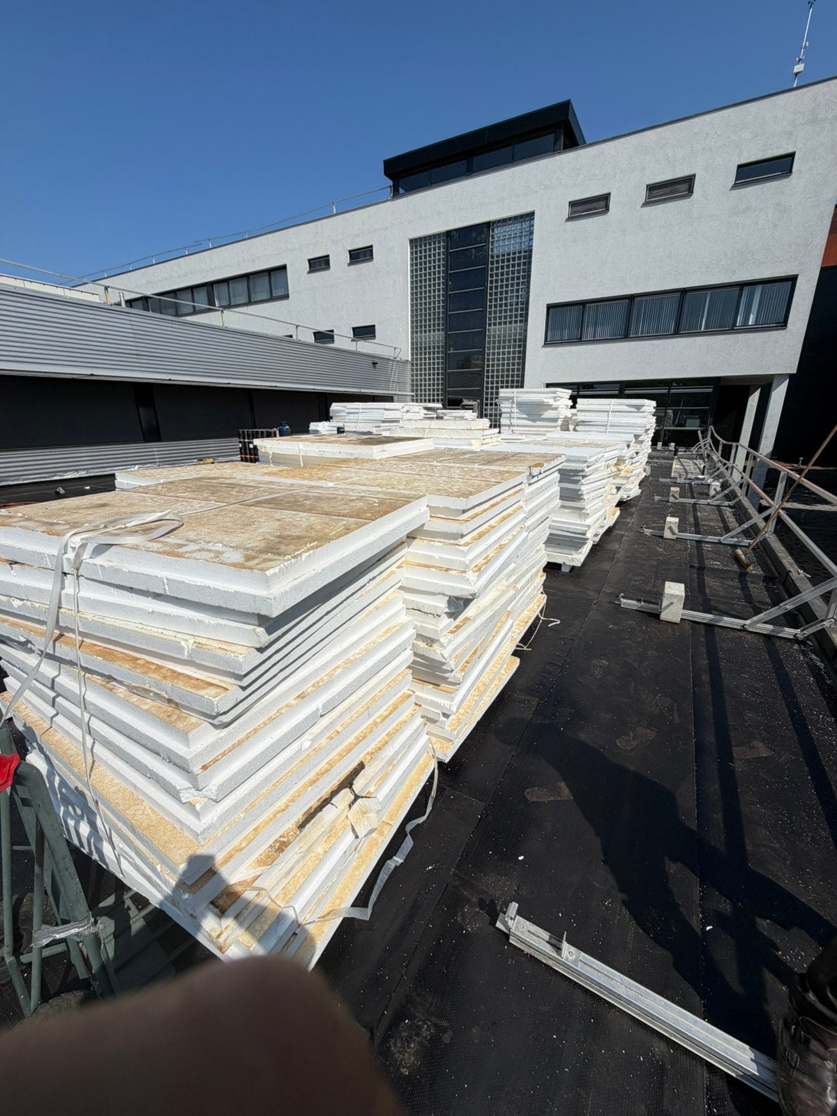 EPS piepschuim isolatie 10cm dik, Ophalen, Zo goed als nieuw, 15 m² of meer, Piepschuim (Tempex)