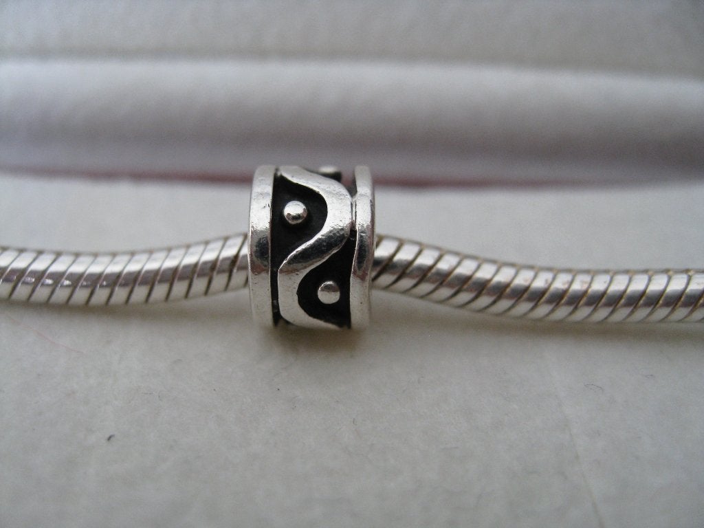 Pandora Bedel Ying en Yang, Ophalen of Verzenden, Zo goed als nieuw, Zilver, Pandora