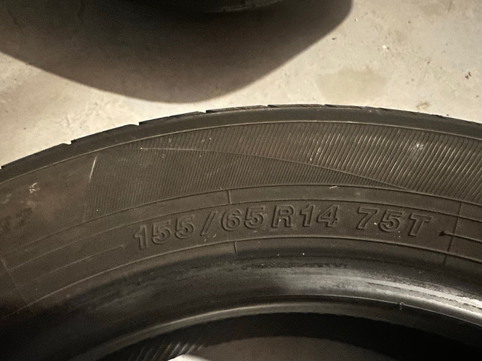 Yokohama banden 155/65R14 75T Profiel 5,3mm, Ophalen of Verzenden, Gebruikt