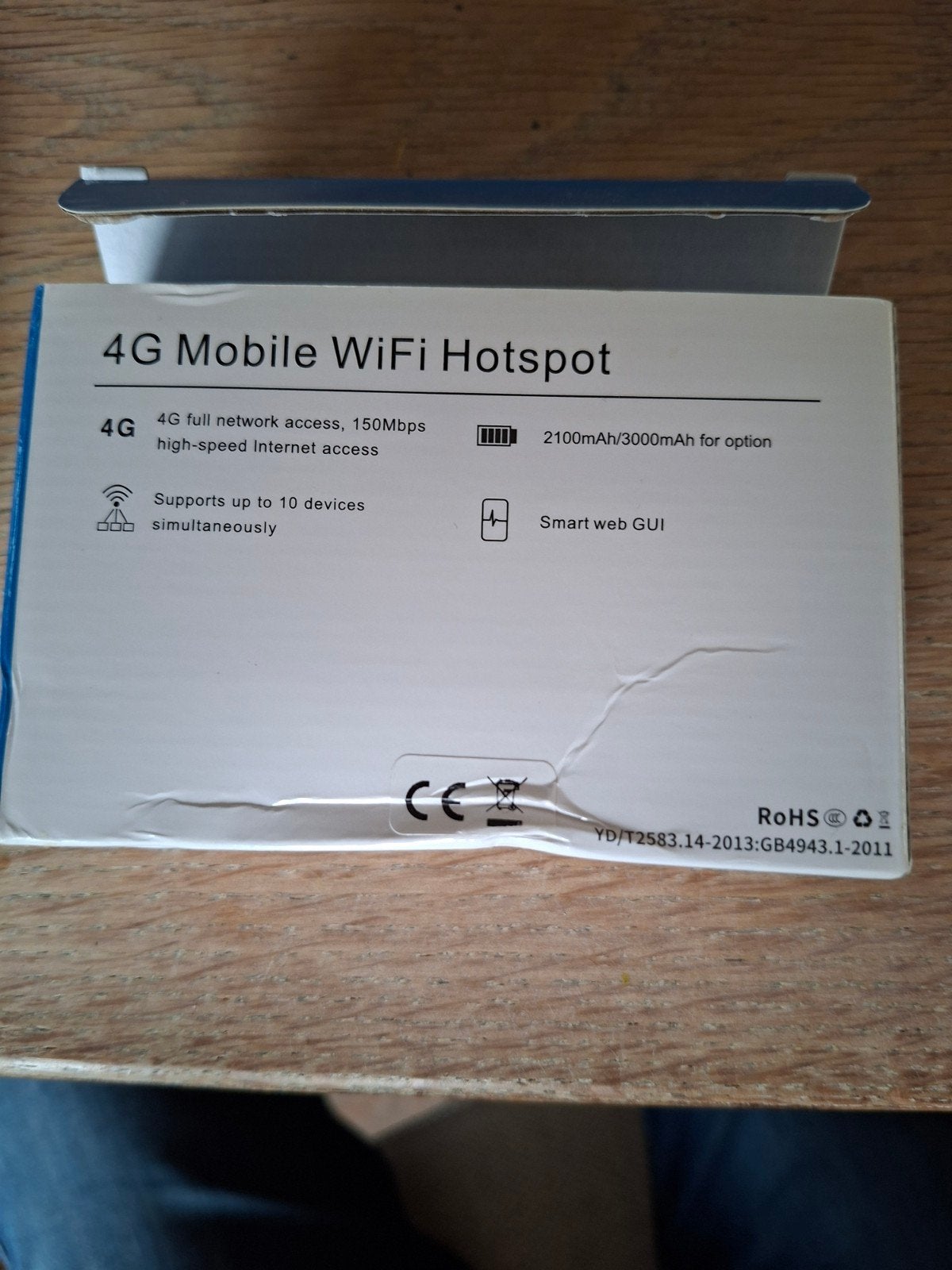 Nieuwe 4G Mobiele WiFi Hotspot - Uitstekend Getest, Ophalen of Verzenden