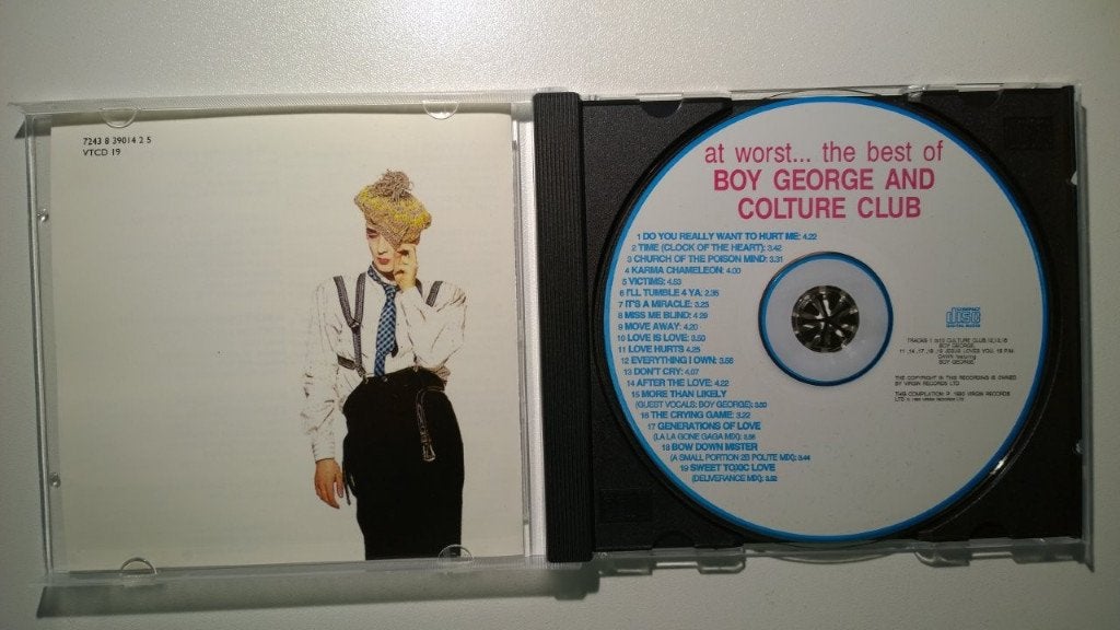 Boy George And Culture Club - At Worst... The Best Of, Ophalen of Verzenden, Zo goed als nieuw