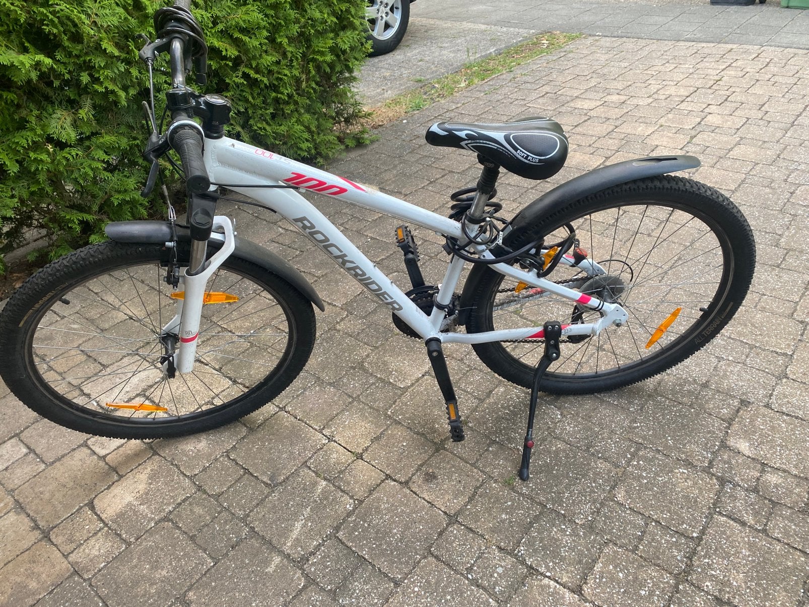 MTB fiets Rockrider maat, Fietsen en Brommers, Fietsen | Crossfietsen en BMX, Ophalen, Zo goed als nieuw, Aluminium, 24 inch of meer