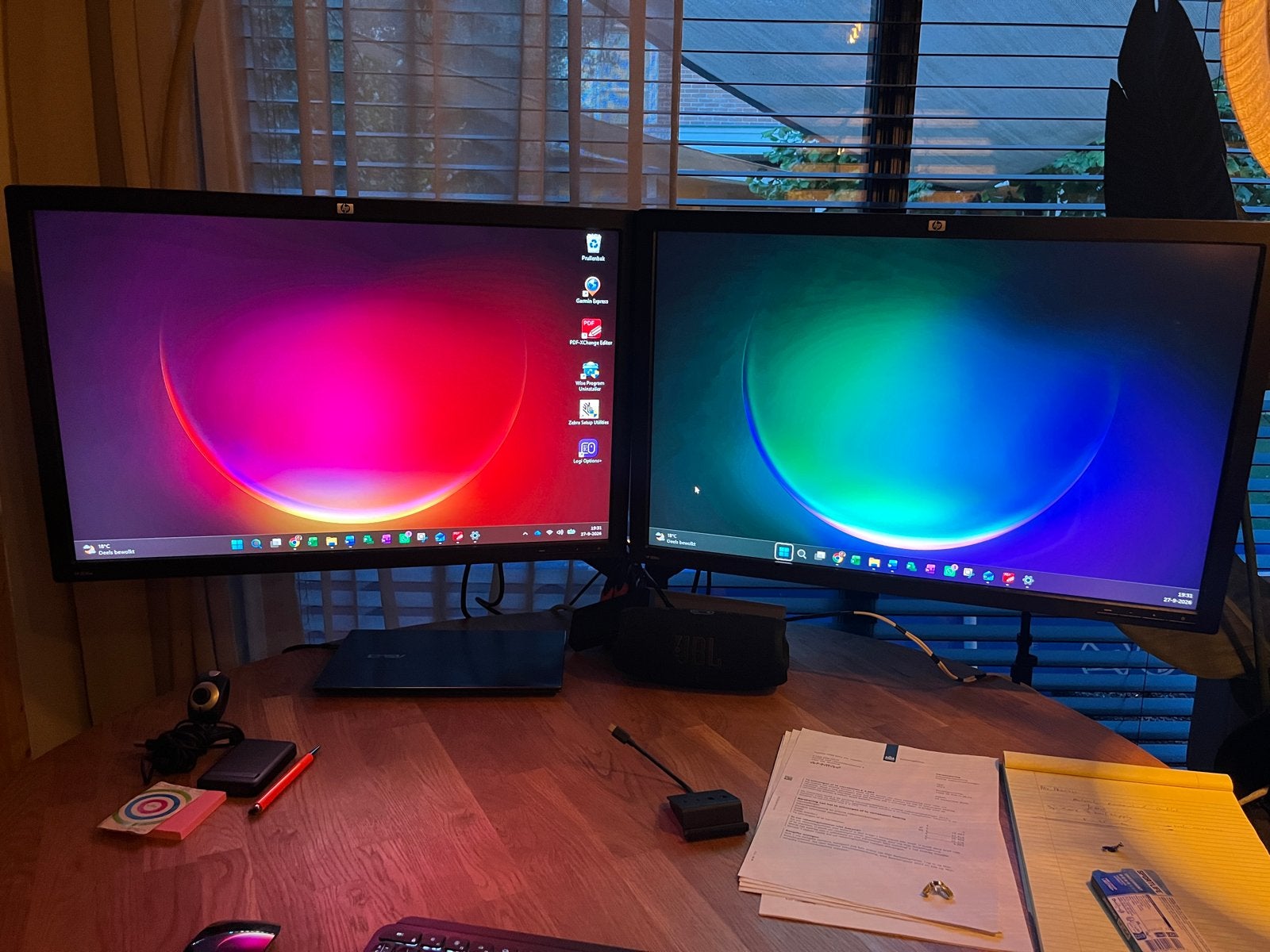 HP ZR30w Monitor Set met Monitorarm en Kabels, Computers en Software, Ophalen, Gebruikt, Overige resoluties
