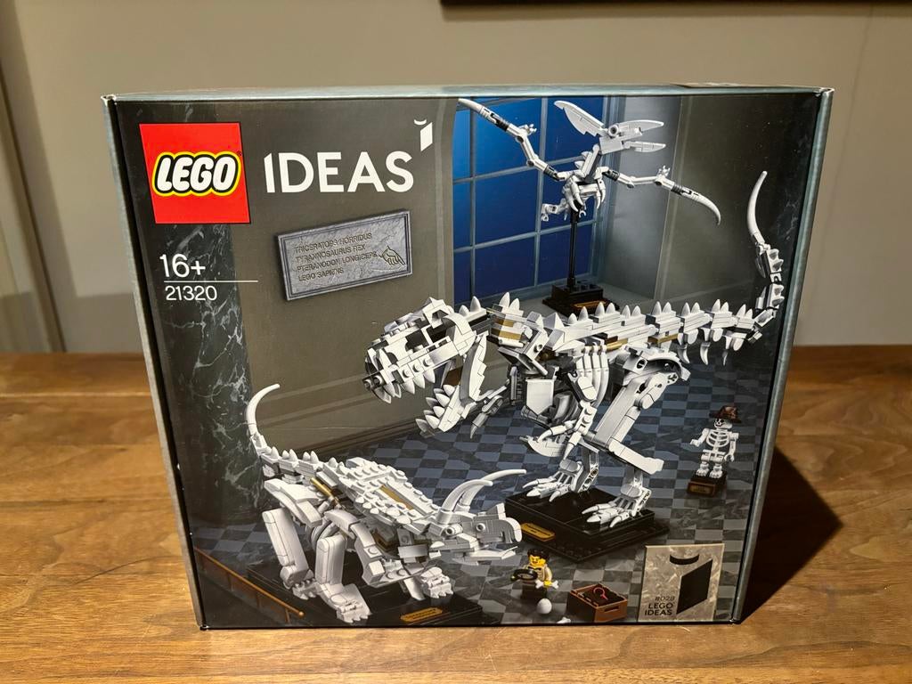 LEGO Ideas 21320 Dinosaurus Fossielen Skeletten Set, Gebruikt, Lego, Ophalen of Verzenden, Ideas