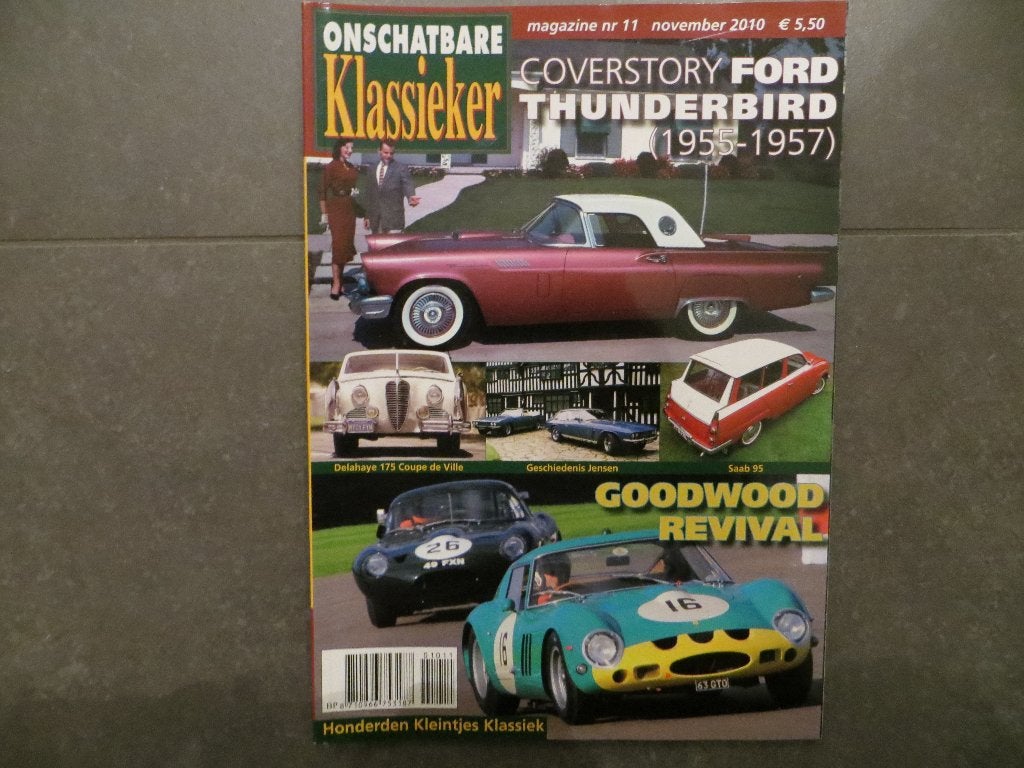 Onschatbare Klassieker nr 11 2010 Ford Thunderbird, Saab 95, Ophalen of Verzenden, Nieuw, Ford