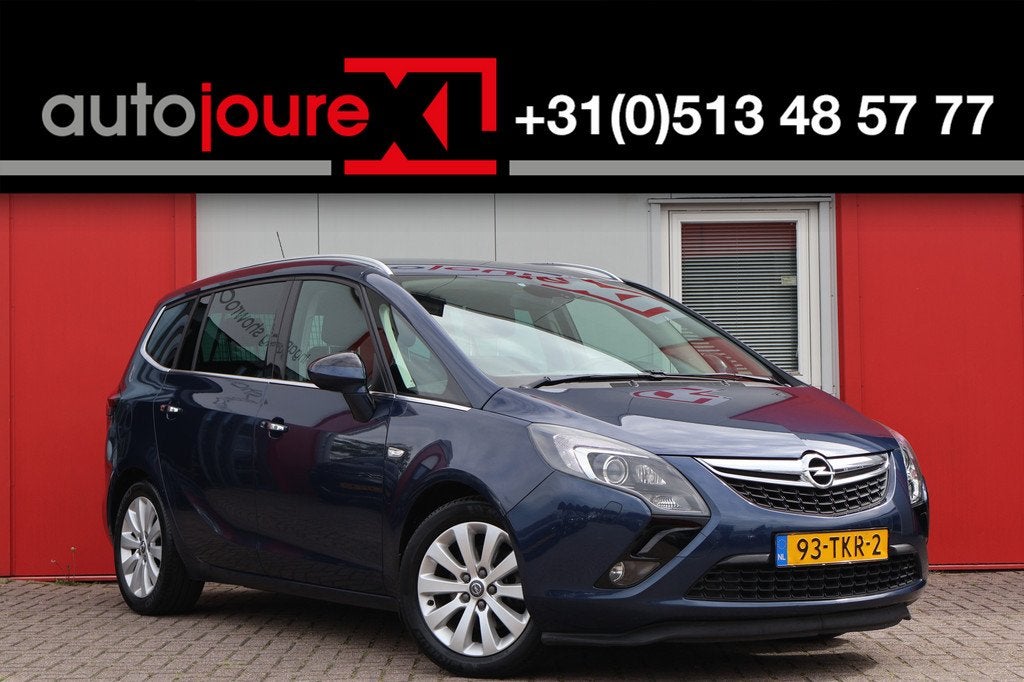 Opel Zafira Tourer 1.4 Cosmo (bj 2012), Auto's, Opel, Bedrijf, Te koop, Zafira, ABS, Airconditioning, Alarm, Automatische klimaatregeling