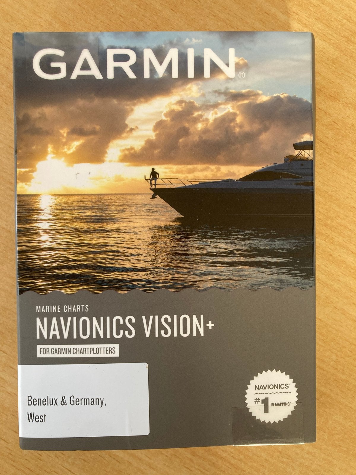 Garmin Navionics Vision+ Benelux & West-Duitsland, Watersport en Boten, Ophalen of Verzenden, Nieuw, Kaartplotter of Fish Finder