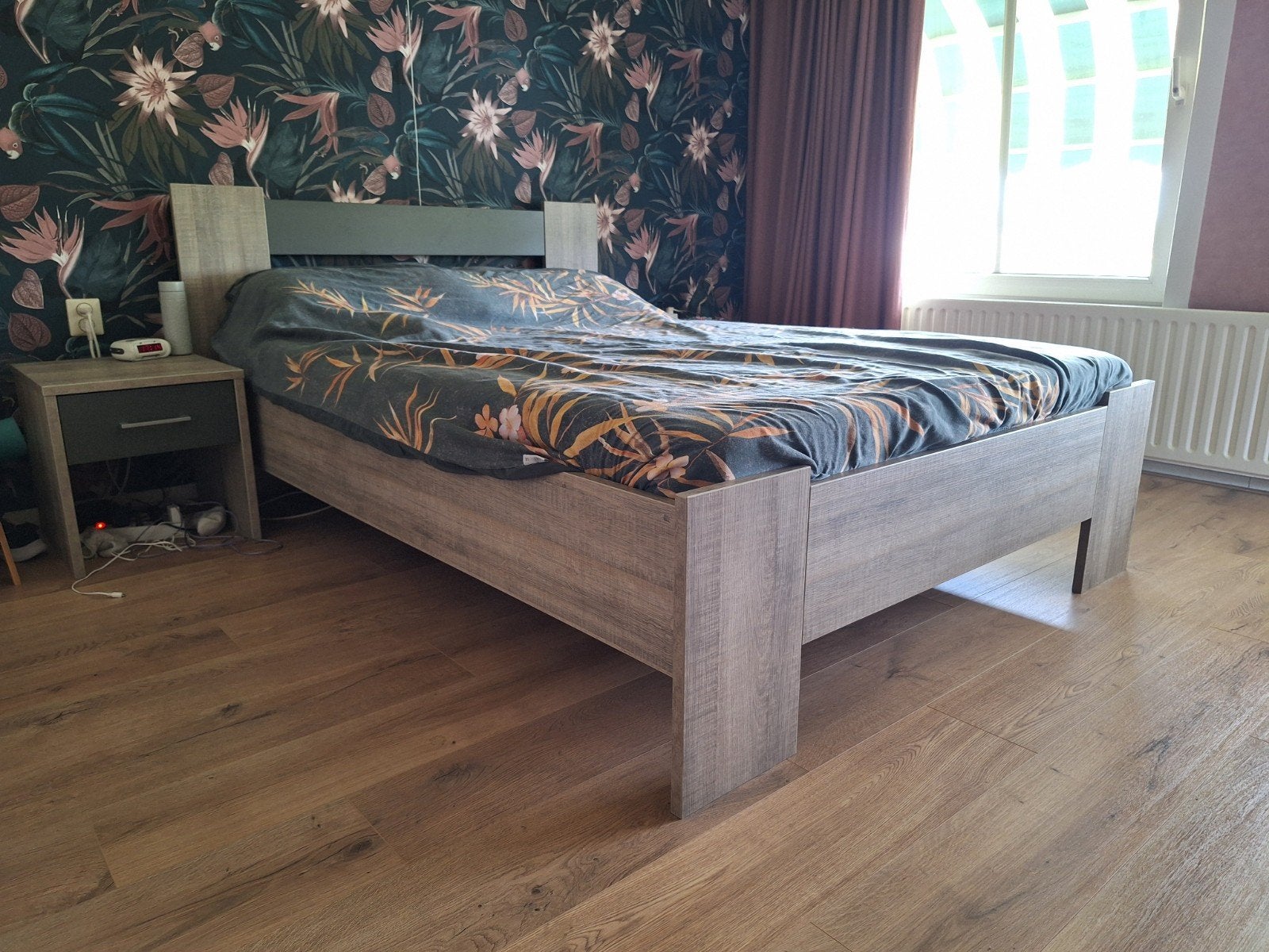 Tweepersoonsbed young, Ophalen, Gebruikt, Tweepersoons, 140 cm