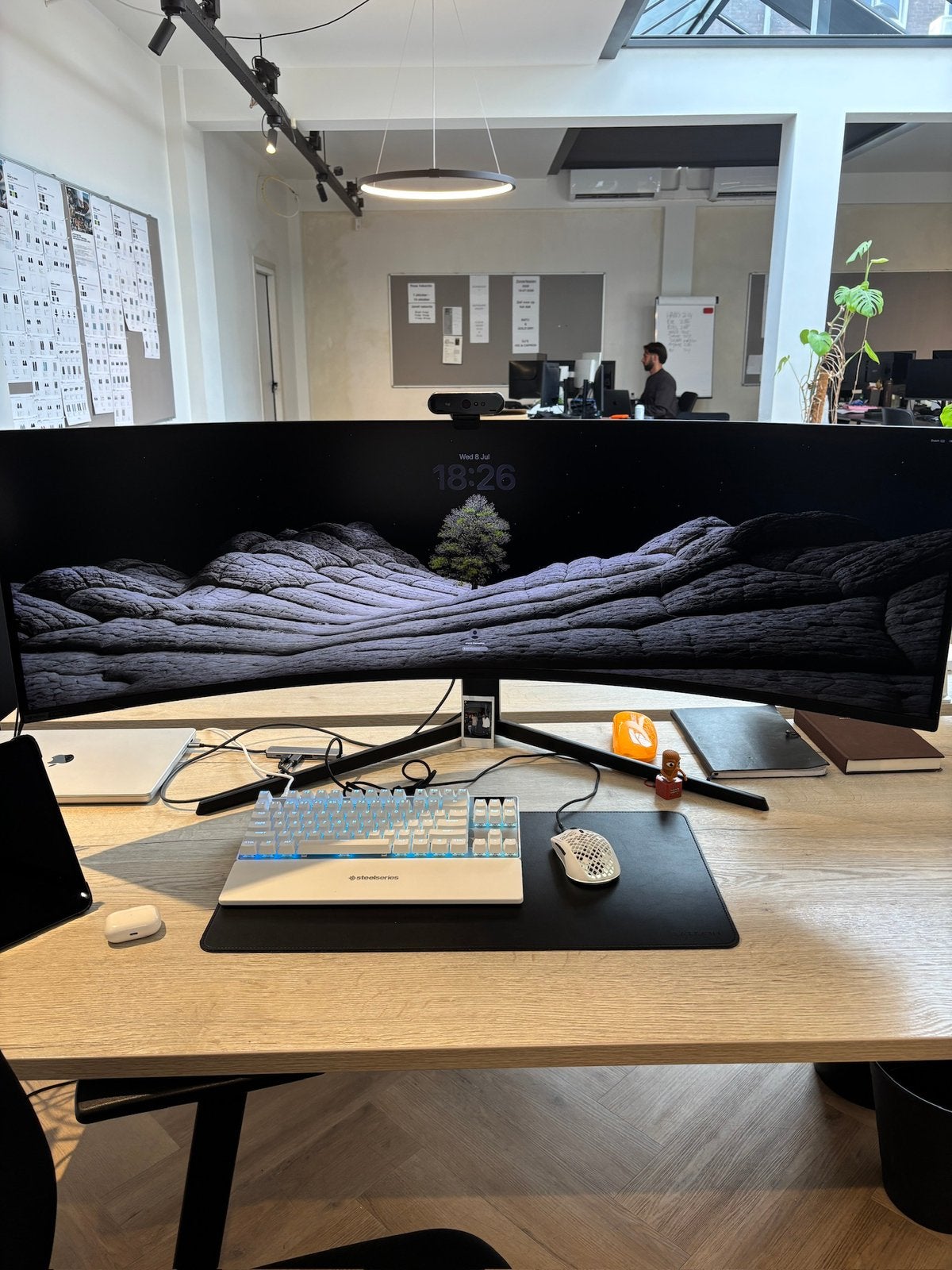 Samsung Odyssey Neo G9 49”  240Hz Mini-LED (LS49AG950N), Ophalen, HDMI, In hoogte verstelbaar, Minder dan 1 ms