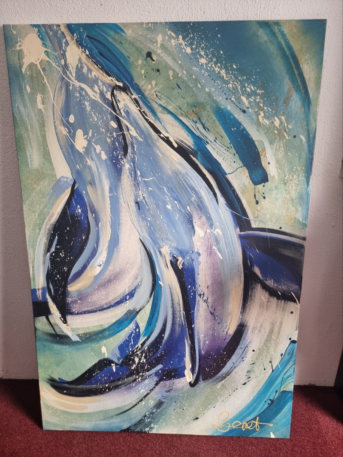 Schilderij  Geert Vons Sea Shepherd, Ophalen