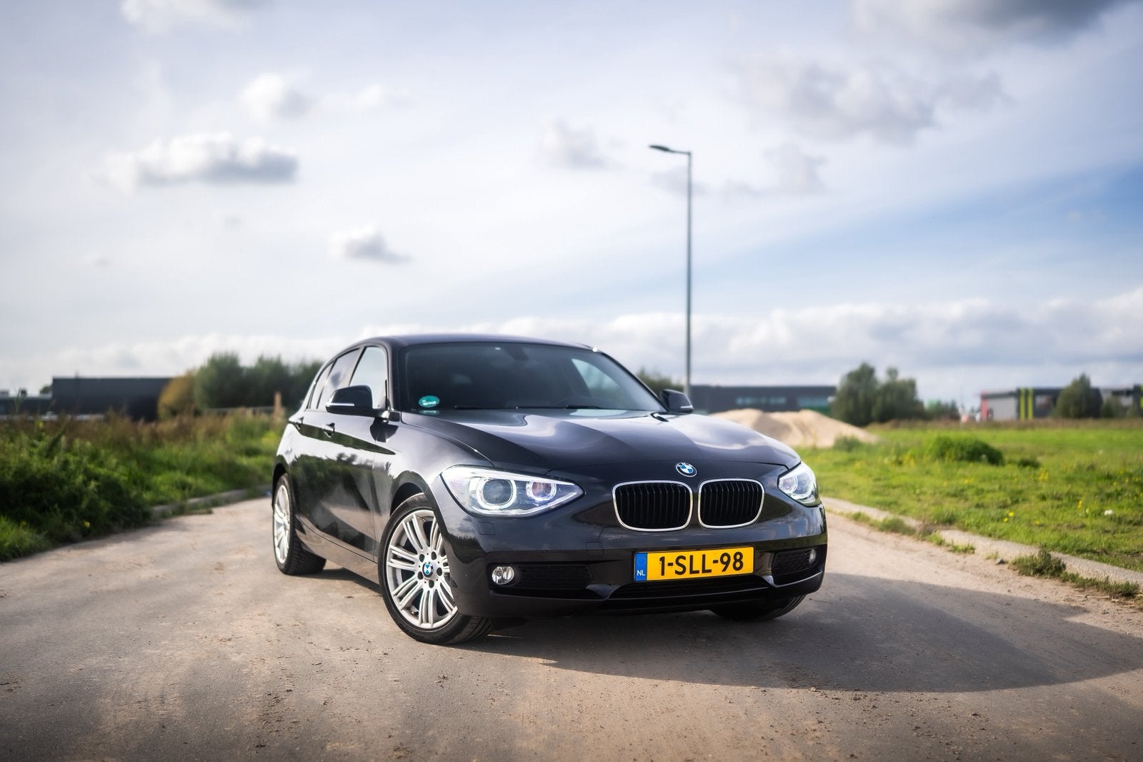BMW 1-Serie 114I 75KW 5-DR 2013 |Breedset|NWEketting|carplay, 1-Serie, Achterwielaandrijving, Zwart, 4 cilinders