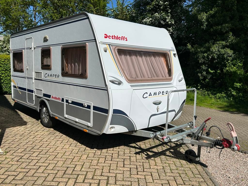 Dethleffs Camper 460 bouwjaar 2006, banden/Bovag beurt 2023, Rondzit, Particulier, Schokbreker, Tot en met 4