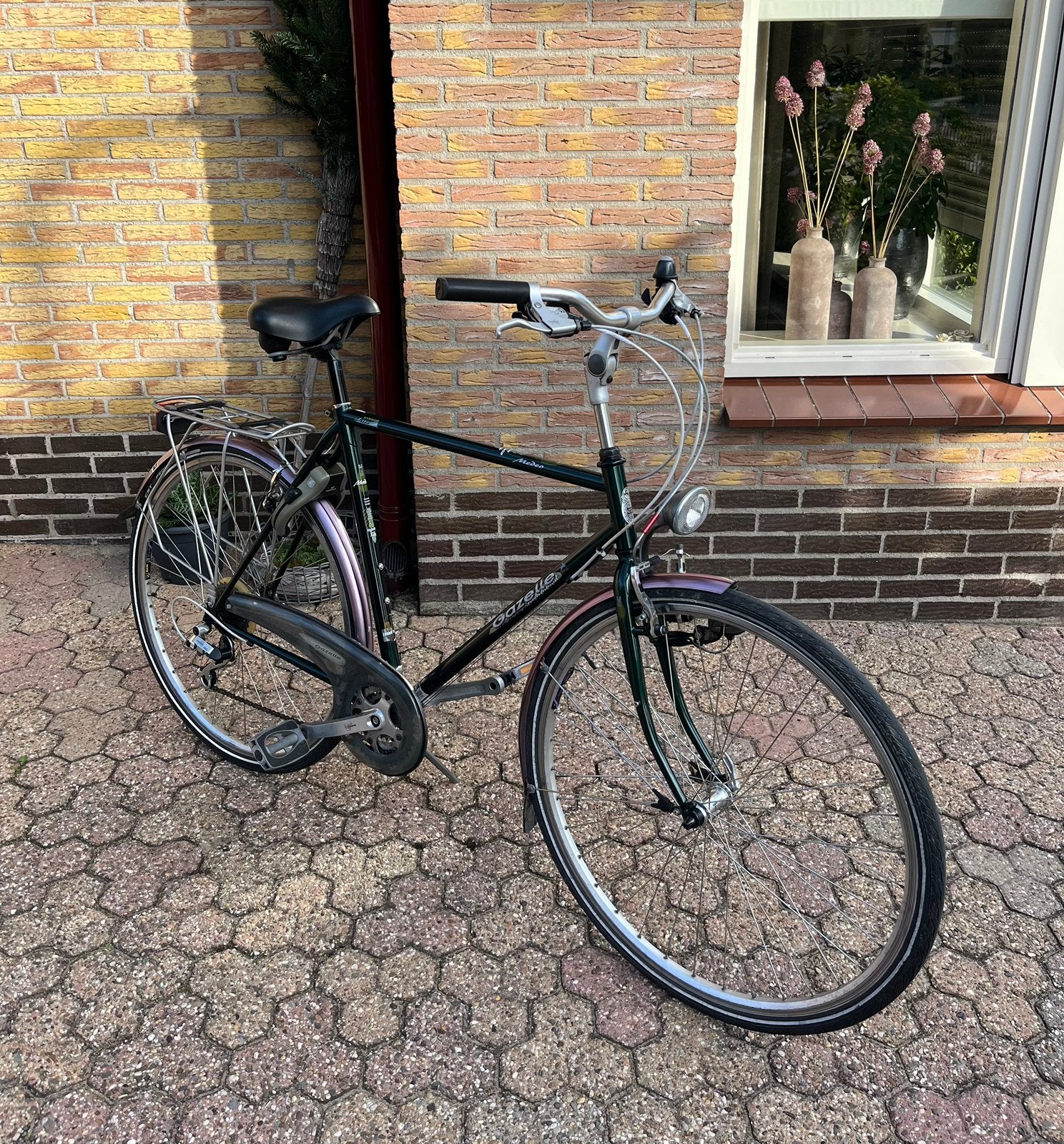 Gazelle Medeo Hybride Lite Herenfiets 28”, Ophalen, Gebruikt, Velgrem, Versnellingen