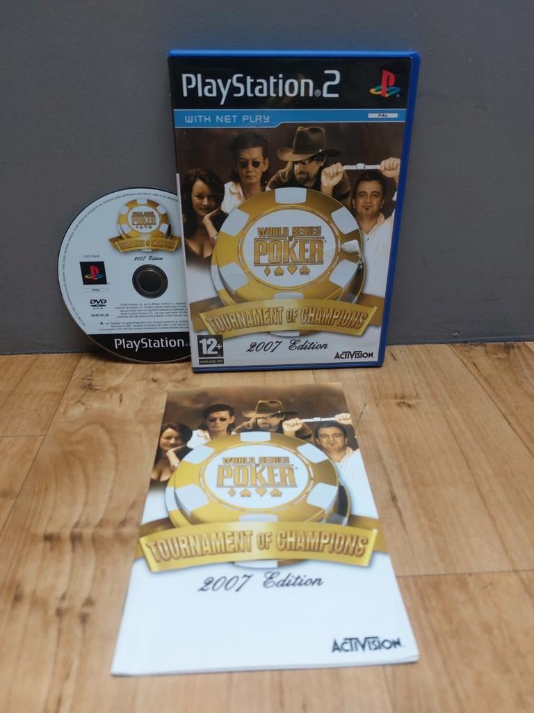 World Series of Poker (PlayStation 2), 1 speler, Ophalen of Verzenden, Zo goed als nieuw, Vanaf 3 jaar