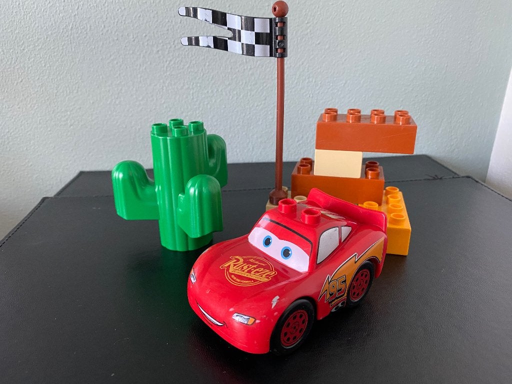 Lego Duplo cars, Gebruikt, Ophalen of Verzenden, Compleet, Duplo