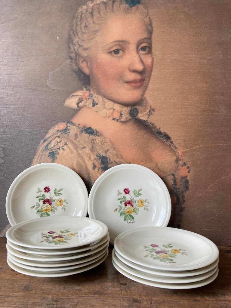 Franse gebaksbordjes, Antiek en Kunst, Ophalen of Verzenden