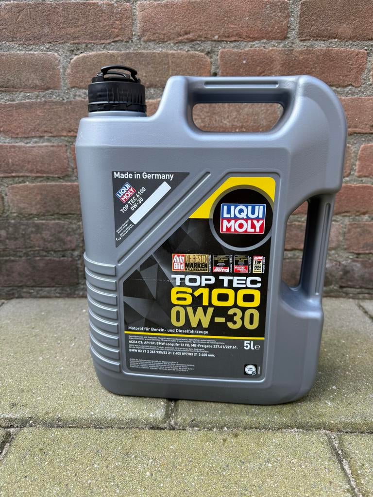 Motorolie Liqui Moly Top Tec 6100 0W30 C2 5L, Ophalen