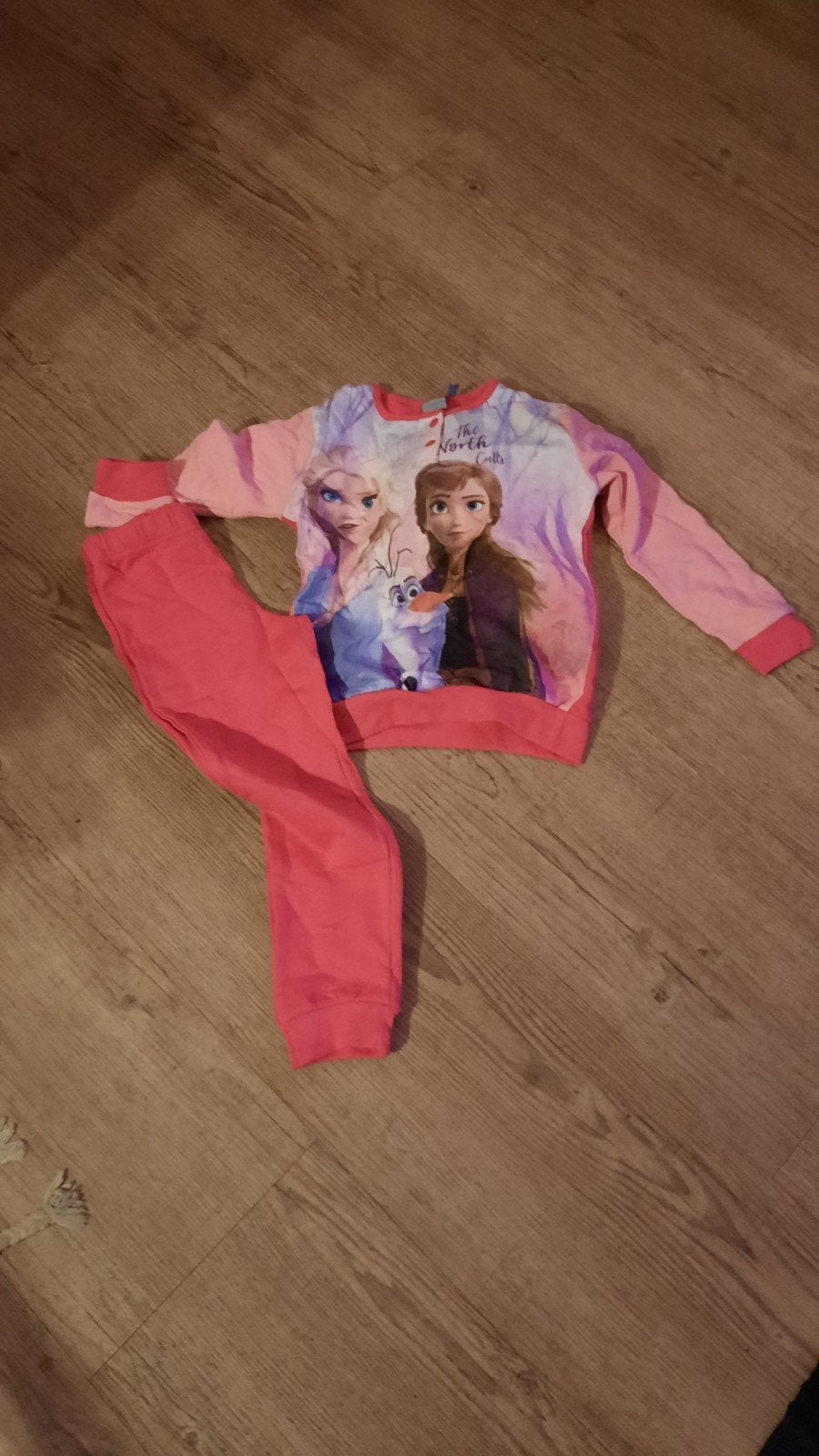 Frozen pyjama set voor meisjes - Elsa, Anna en Olaf, Ophalen, Gebruikt, Disney Frozen, Meisje