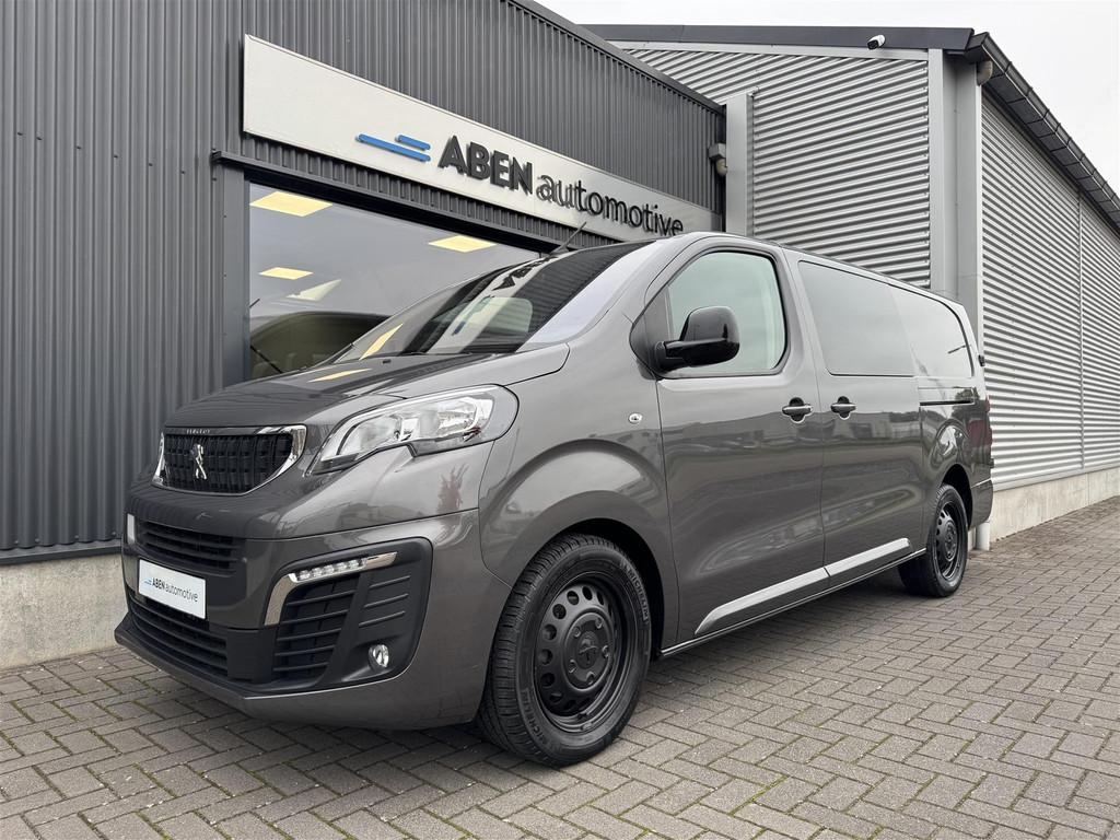 Peugeot Expert 2.0 BlueHDI 145PK L2H1 Premium dubbel cabine, Auto's, Bestelauto's, Parkeersensor, Gebruikt, Euro 6, 4 cilinders