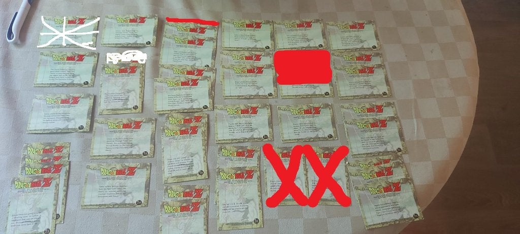41 dragonball z kaarten namek saga nrs 1 tm 29 divers, Ophalen of Verzenden, Nieuw, Meerdere kaarten