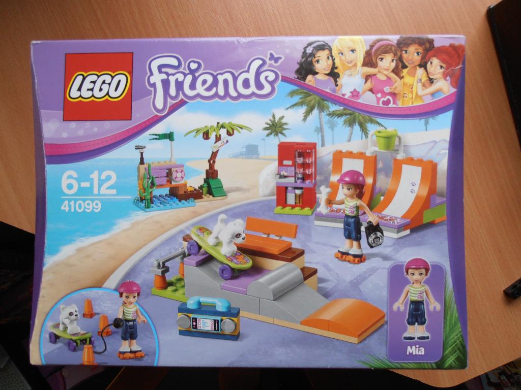 Lego Friends 41099 Heartlake's skatebaan, Ophalen of Verzenden, Zo goed als nieuw, Losse stenen, Lego