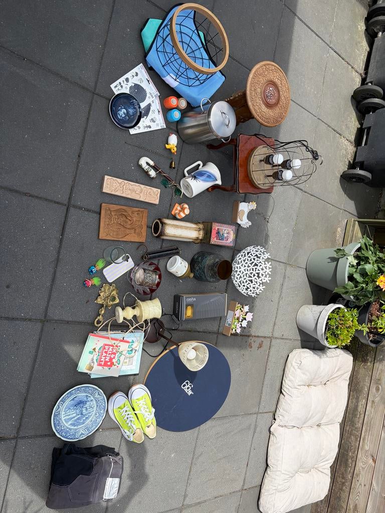 Rommelmarkt spullen, Diversen, Rommelmarktspullen, Ophalen, Gebruikt