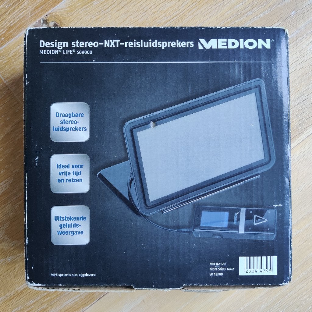 MEDION Design stereo-NXT-reisluidspreker LIFE S69000, Overige merken, Ophalen of Verzenden, Zo goed als nieuw, Draagbare speaker