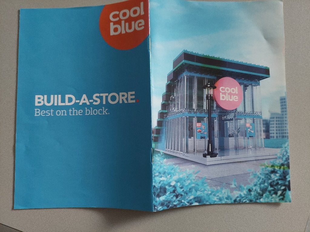 LEGO winkel CoolBlue, Overige thema's, Lego, Compleet, Ophalen of Verzenden