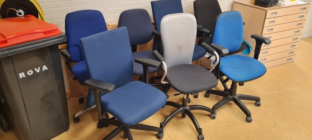 Diverse bureau stoelen., Ophalen, Gebruikt
