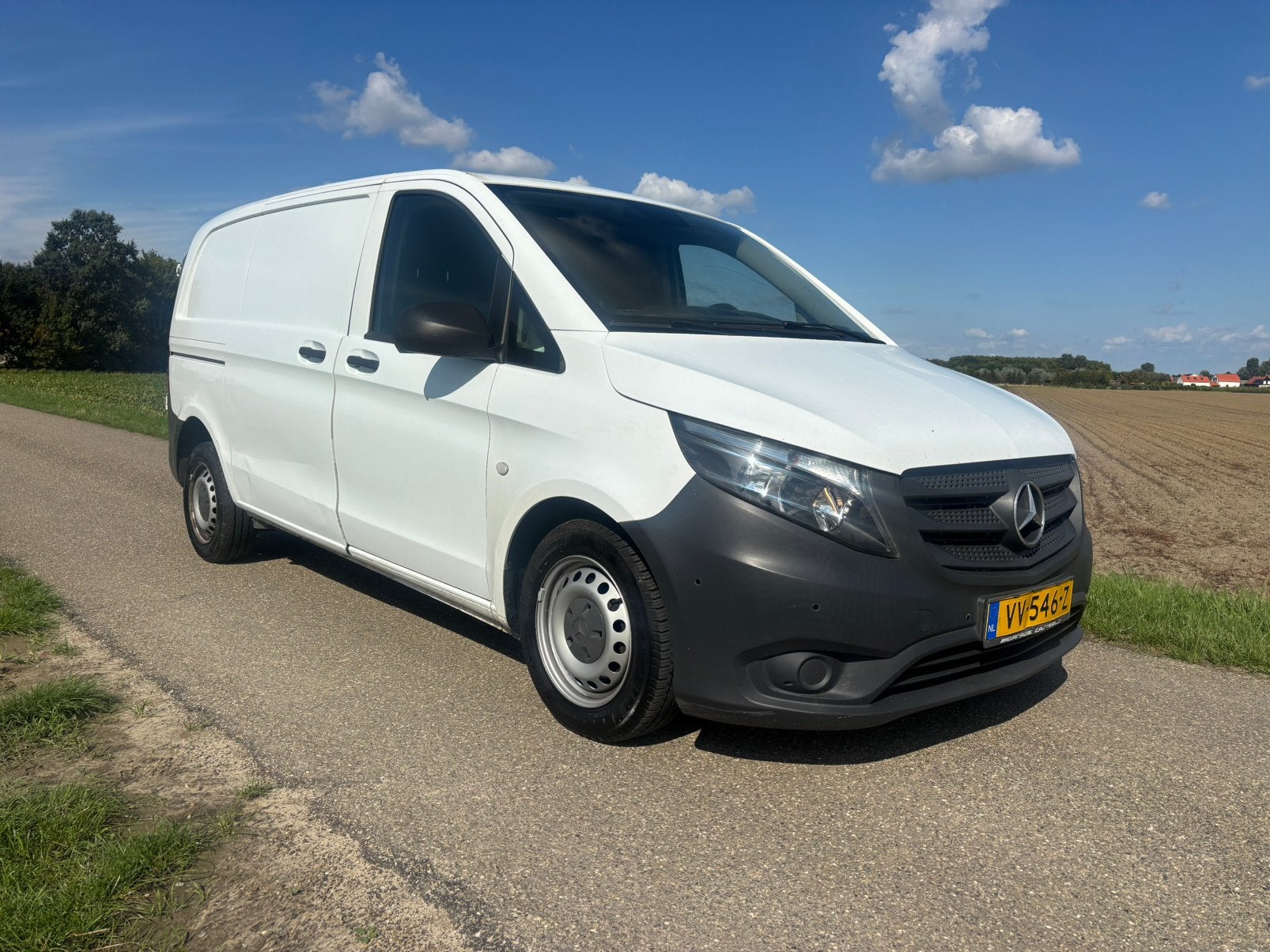 Mercedes-Benz Vito 1.6 CDI 65KW 2016, 4 cilinders, Wit, 1727 kg, Particulier
