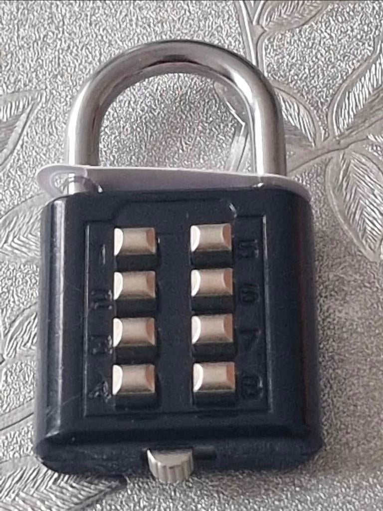 Metaal Hangslot met pincodetoets, Ophalen of Verzenden, Ringslot