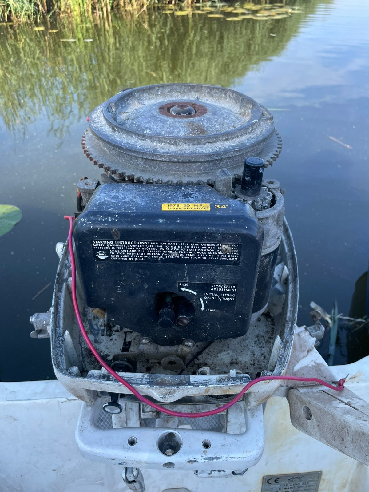 Motor loopt niet, Ophalen of Verzenden, Zo goed als nieuw, Benzinemotor