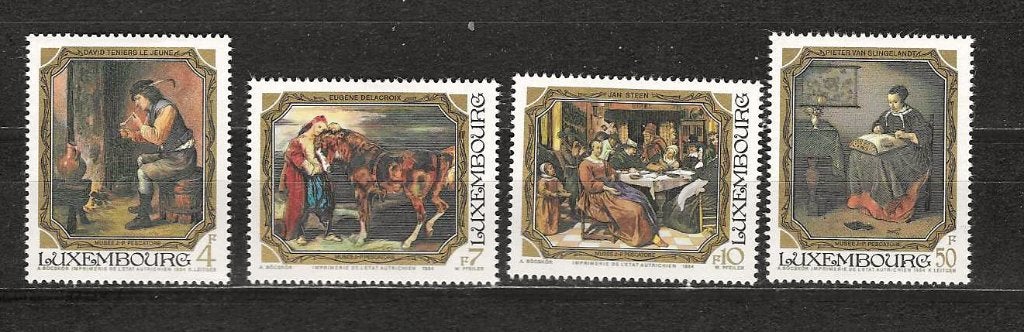Luxemburg 1100-1103 postfris, Ophalen of Verzenden, Luxemburg, Postfris