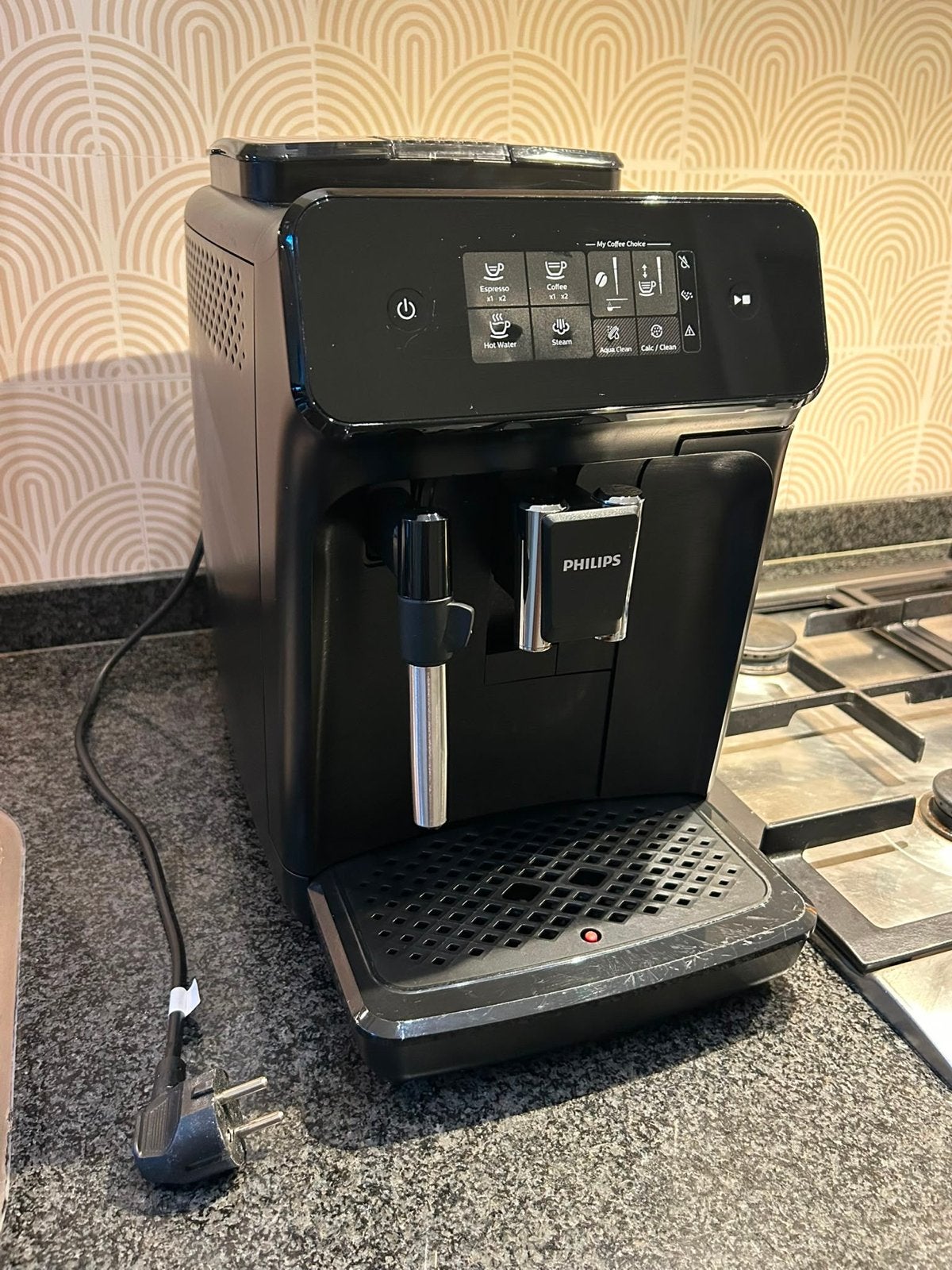 Philips Volautomatische Koffiemachine EP1220, Gebruikt, Koffiemachine, 2 tot 4 kopjes, Afneembaar waterreservoir