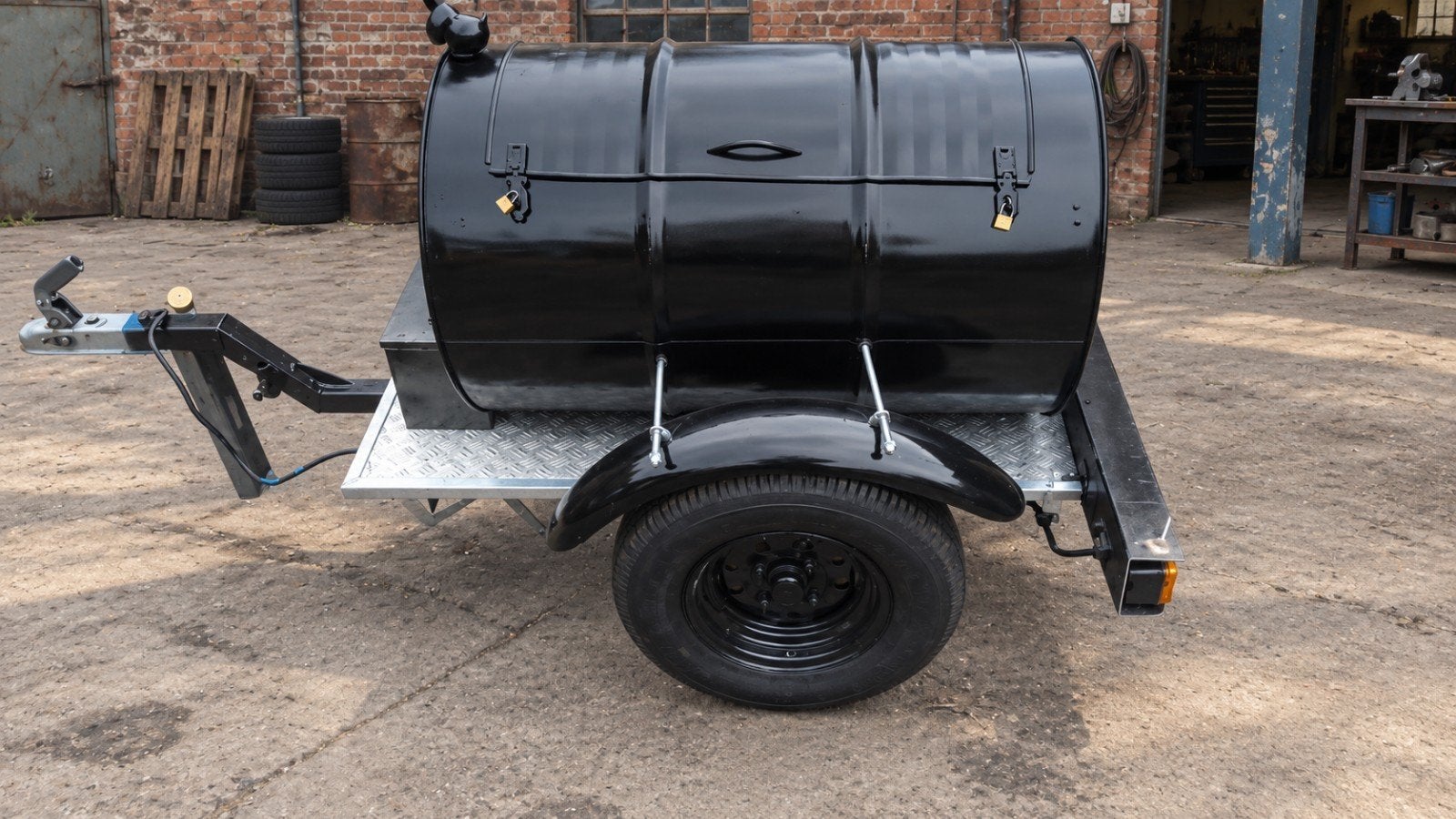 te koop mooie bagagewagen voor trike of motor, Motoren, Ophalen
