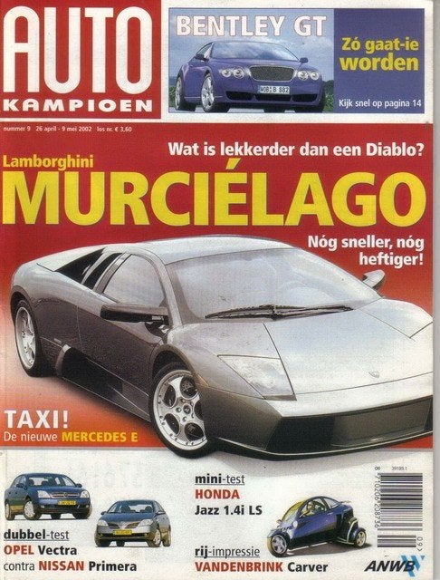 Autokampioen 9 2002 : Peugeot 106 GTI - Mercedes SL R107, Ophalen of Verzenden, Gelezen, Algemeen