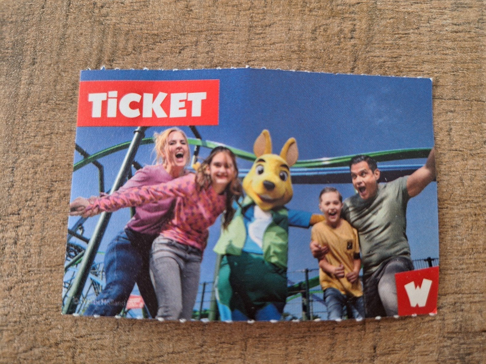 Walibi kaartje geldig t/m 21 oktober 2026, Eén persoon, Ticket of Toegangskaart