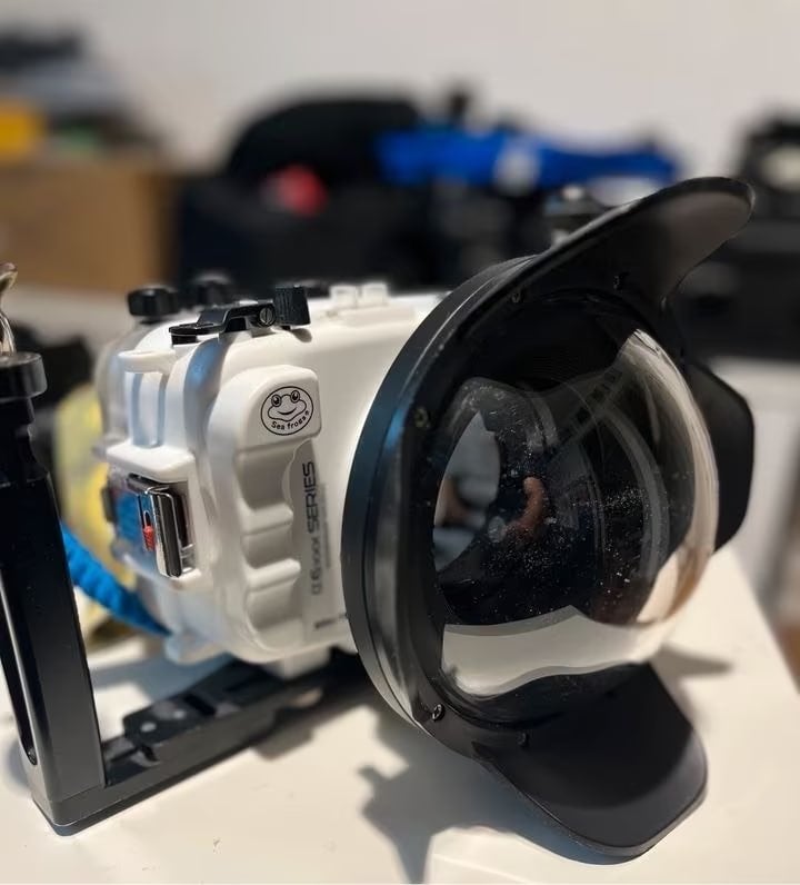 Sony A6000 onderwaterset met Seafrogs behuizing, Audio, Tv en Foto, Fotocamera's Digitaal, Ophalen of Verzenden