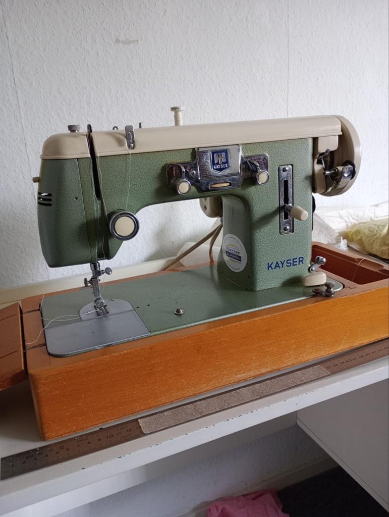 Vintage Kayser Naaimachine, Hobby en Vrije tijd, Naaimachines en Toebehoren, Ophalen, Gebruikt, Naaimachine, Overige merken